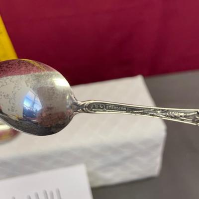 2 STERLING SILVER spoons