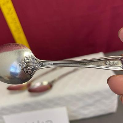 3 STERLING  SILVER Spoons