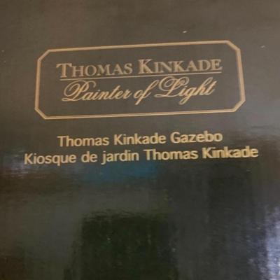 Thomas Kincade â€œMake a Wish Cottage" Gazebo - 8 1/4"H x 6 1/4" in diameter approx
