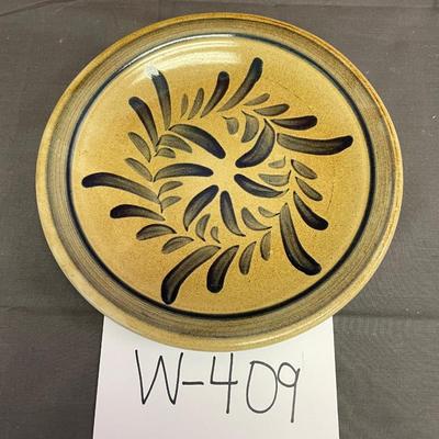 Maple city pottery plate