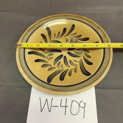 Maple city pottery plate