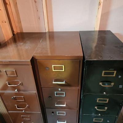 3 4 Drawer Metal File Cabinets