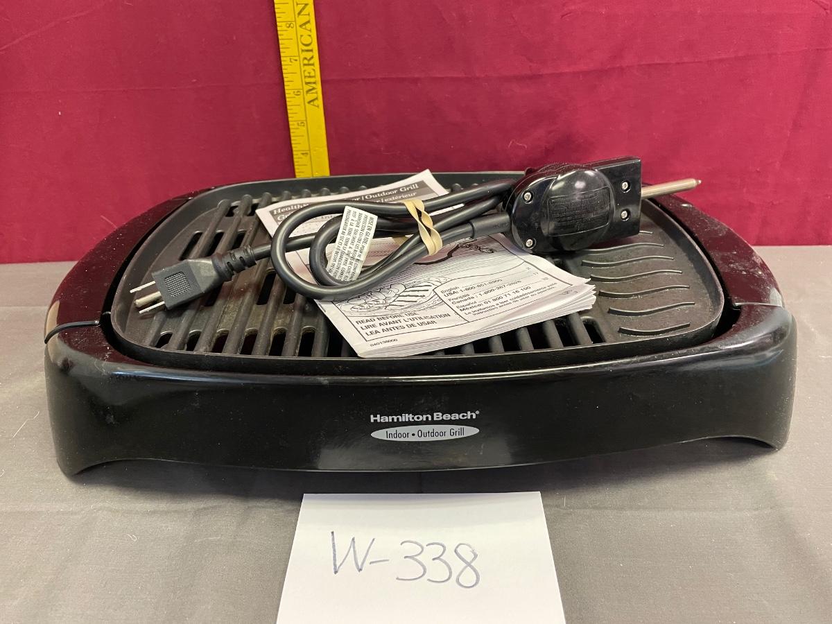 Hamilton Beach indoor/outdoor grill