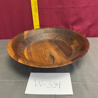 Wooden bowl