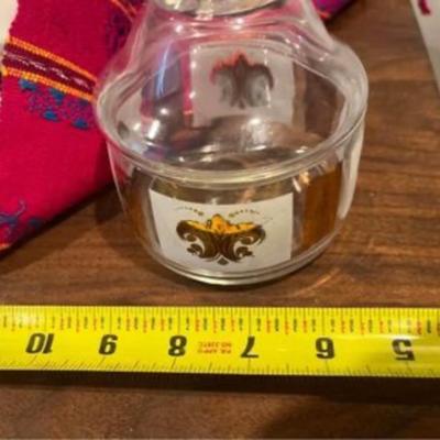 Vintage Libbey glass candy dish