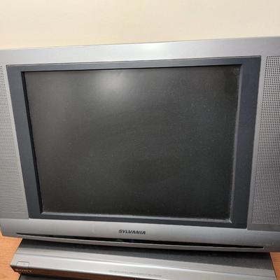 Sylvania LCD Color TV with remote Tested Working