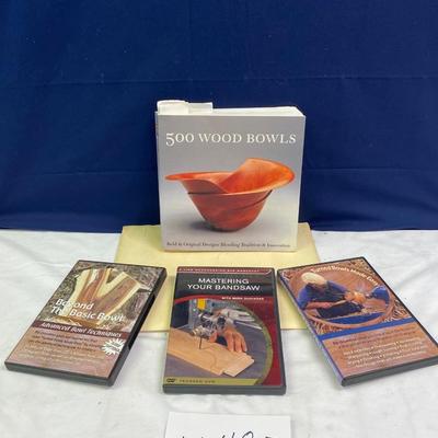 Wood working DVDs and Book