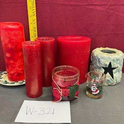 Holiday candles