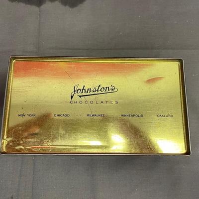 Johnstonâ€™s tin with crayons