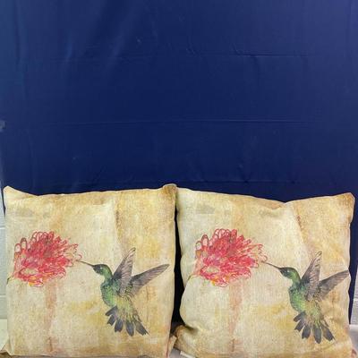 Hummingbird Pillows