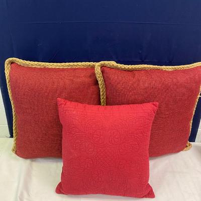 Red Pillows