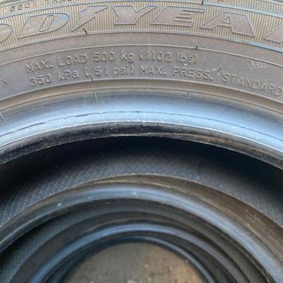 Set of four Goodyear tires size P175/65R15