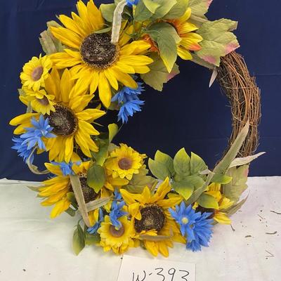 Sunflower Wreath