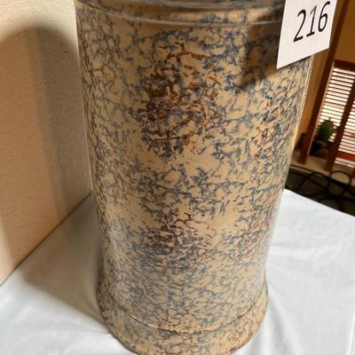 RED WING Stoneware Sponge ware Crock Umbrella Stand