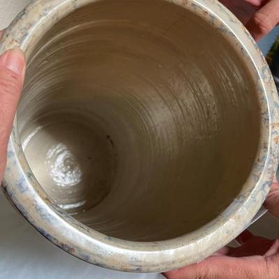 RED WING Stoneware Sponge ware Crock Umbrella Stand