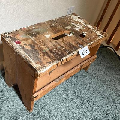 Wood Step Stool