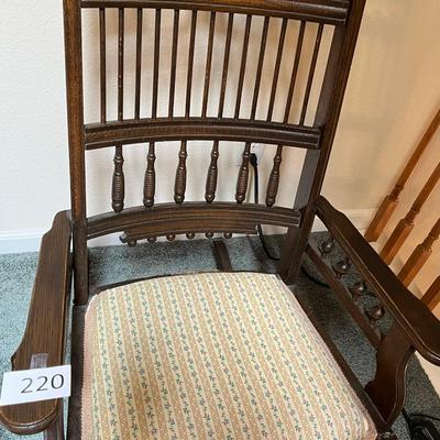 Eastlake Victorian Rocker