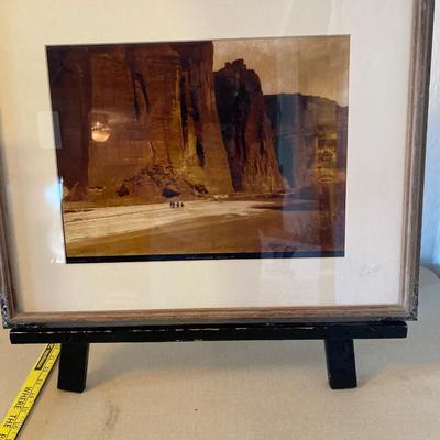 Mountain scene wall art