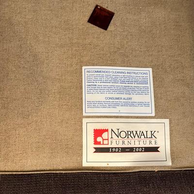 Norwalk Brand Purple Couch.