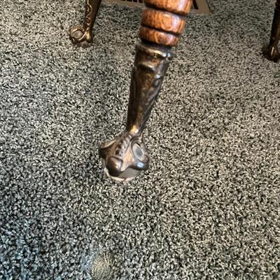 Pressed Oak Parlor Table