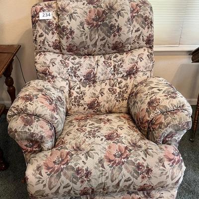 La-Z-Boy Floral Recliner