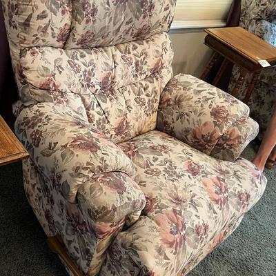 La-Z-Boy Floral Recliner
