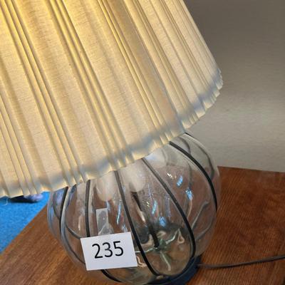 Glass & Wire Lamp
