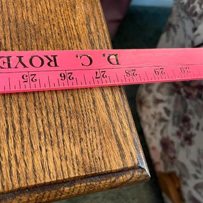 Fancy Large Oak Parlor Table