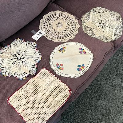 Lot of lace Doilies
