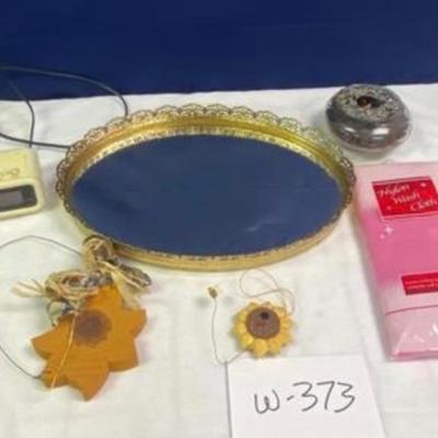 Mirrored Tray and Misc