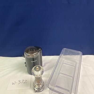 Chopper, Pepper Grinder and Container