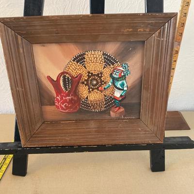 Southwest art wall hanging