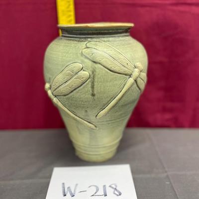 Dragonfly vase