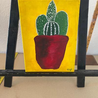 Cactus painting