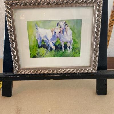 Baby goats wall hanging
