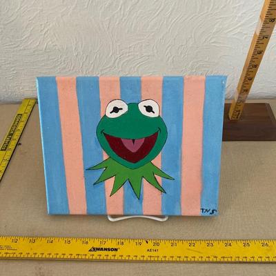Kermit the frog painting