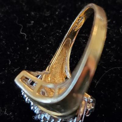 14K Gold ring with 21 DIamonds