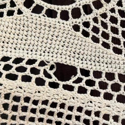 Large lace tablecloth