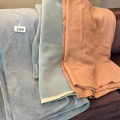 Lot of blankets