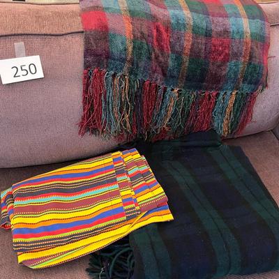 Lot of Throw blankets
