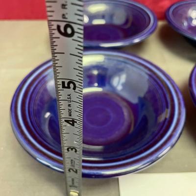 Fiesta-set of 4 bowls