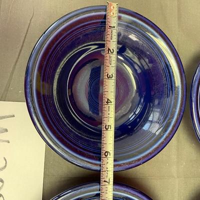 Fiesta-set of 4 bowls