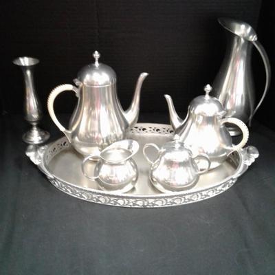 Royal Holland Pewter Tea Set