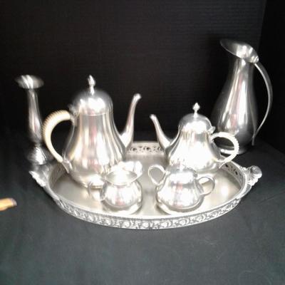 Royal Holland Pewter Tea Set