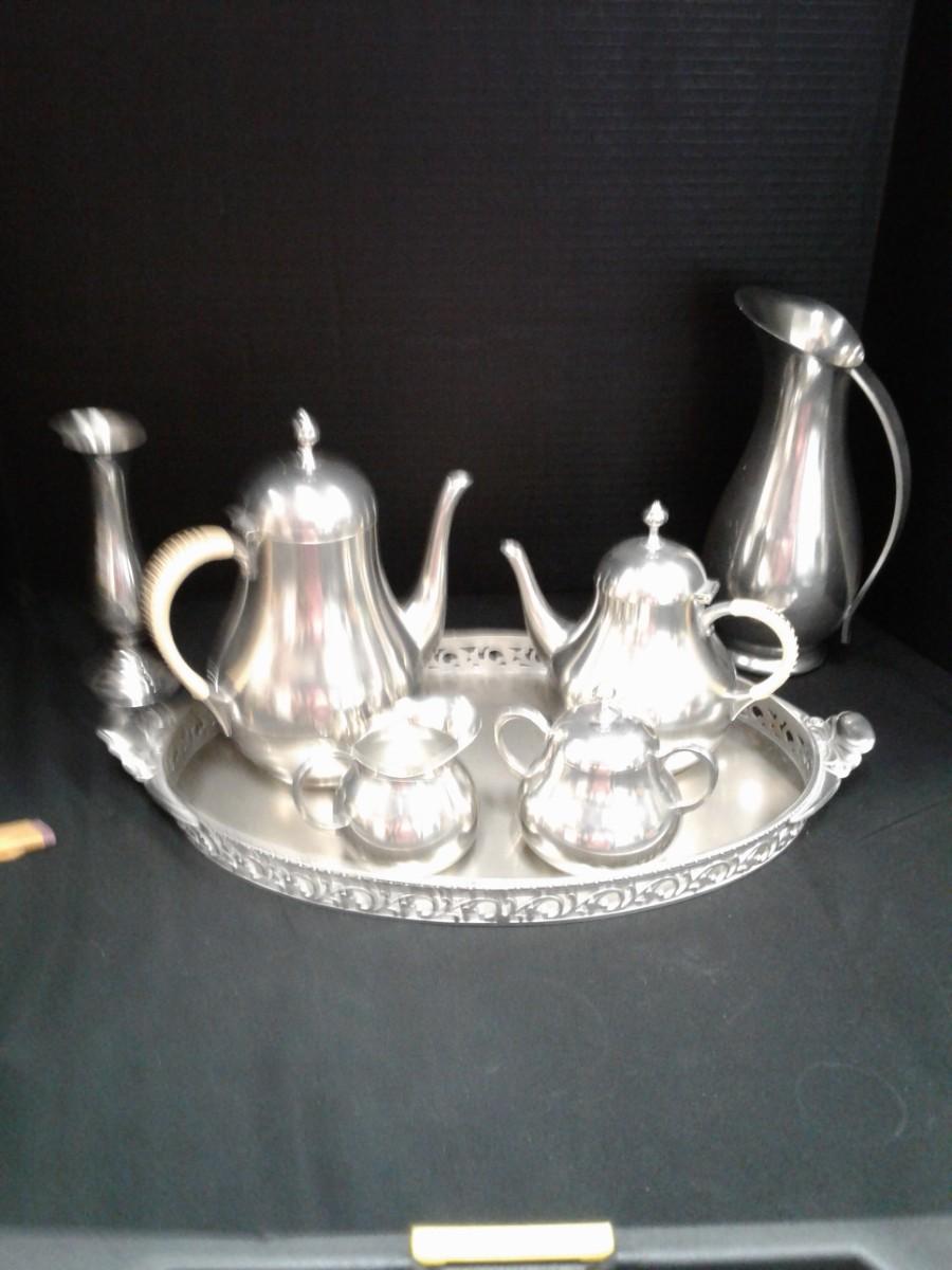 Royal Holland Pewter Tea Set