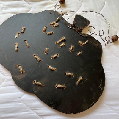 Tin Jack O'lantern Wall decor