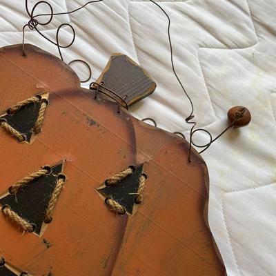 Tin Jack O'lantern Wall decor