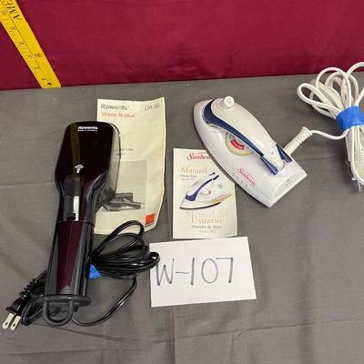 Steamer and travel iron
