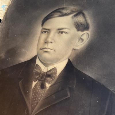 Lot of 3 antique pictures