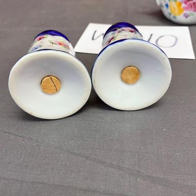 Victorian Salt & Pepper and Sugar Bowl